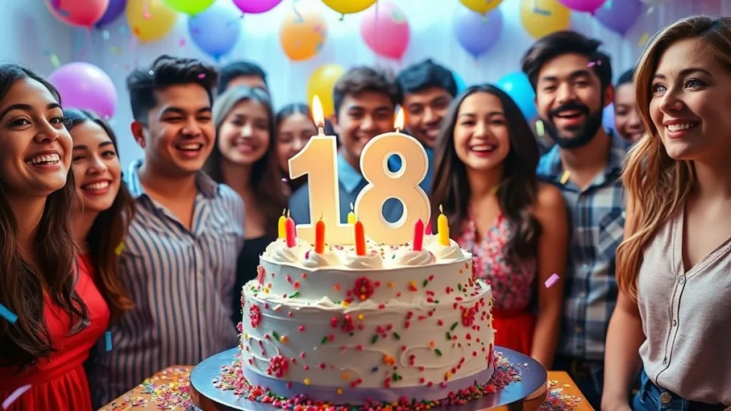 Cute 18th birthday captions.