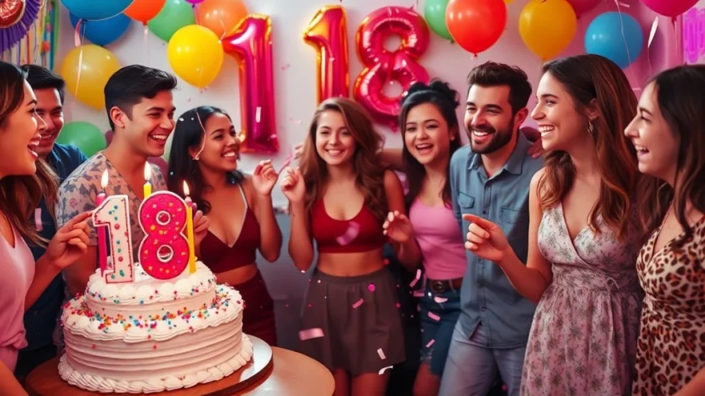 Funny 18th birthday captions.