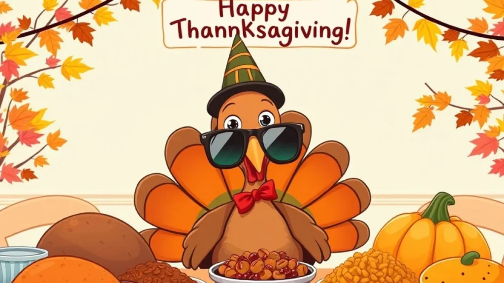 Funny Thanksgiving captions.