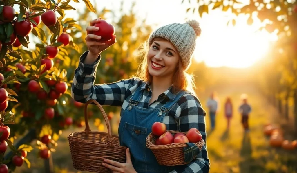 Cute Apple Picking Captions For Instagram