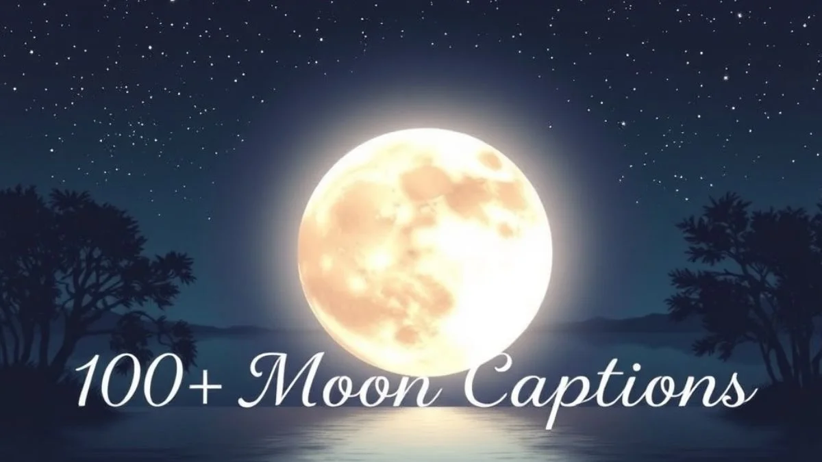 100+ Moon Captions for Instagram Cute, Funny & Romantic