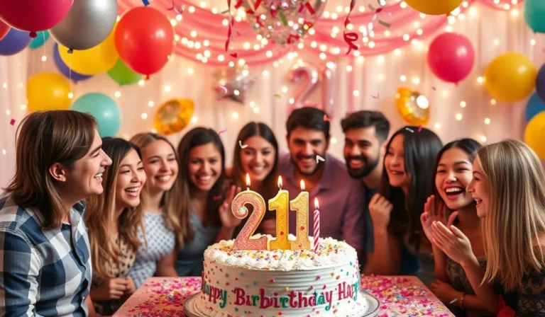 21st Birthday Captions